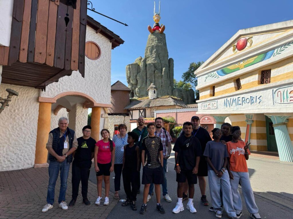 Sortie parc Astérix Sourire Ensemble