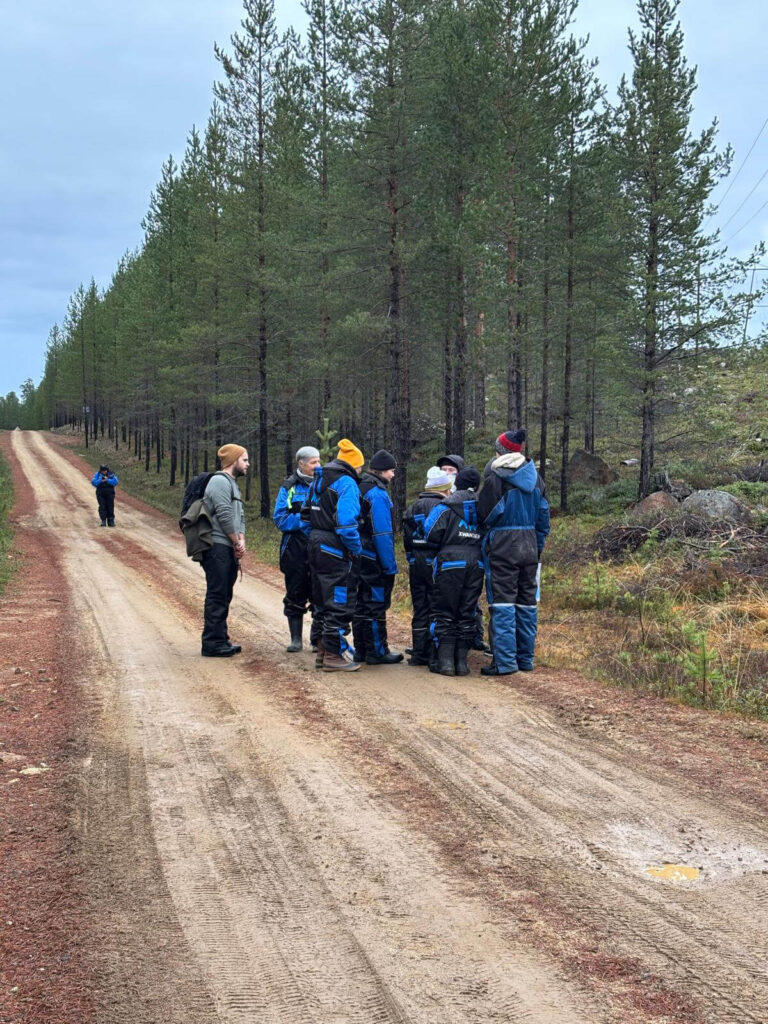 Sourire Ensemble séjour en Laponie randonnée nature
