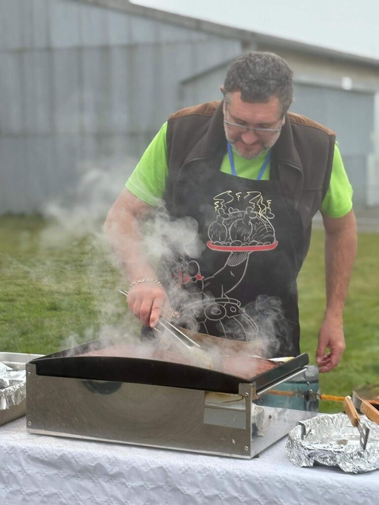 Association sourire ensemble anniversaire barbecue